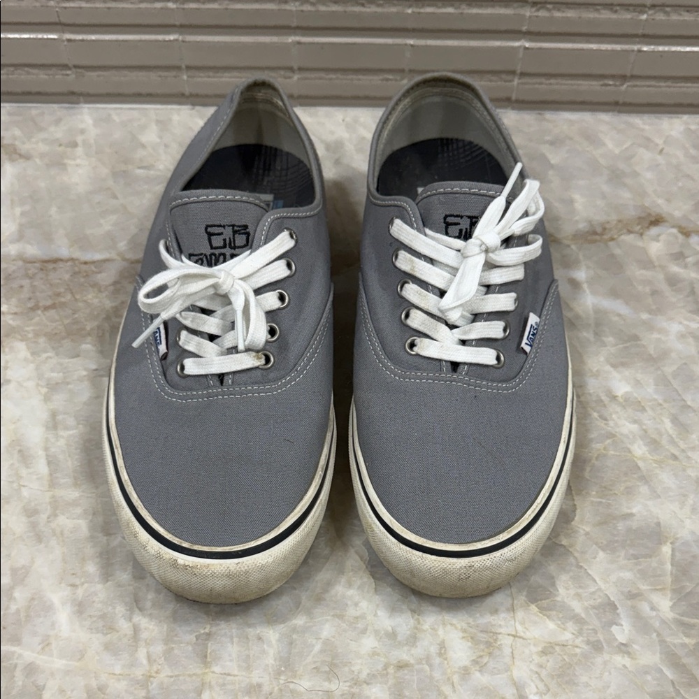 Vans Gray Canvas Men's Sneakers